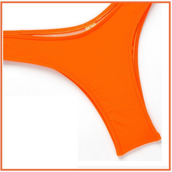 3 Pc Cheeky HiCut Triangle Bikini & Cover Up NWT - Picture 10 of 12